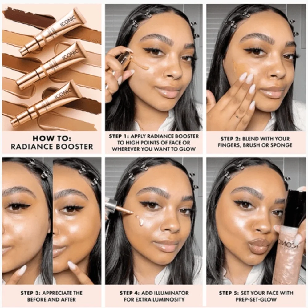 ICONIC LONDON Radiance Booster in Sand Glow